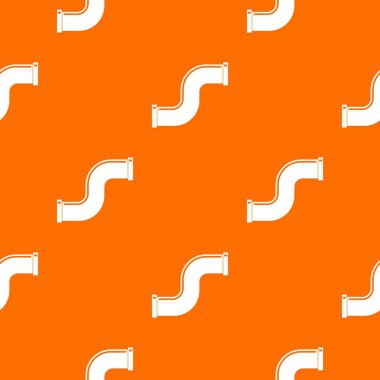 Form S harfi desen sorunsuz ortak boru