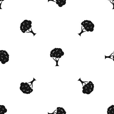 Ağaç desen sorunsuz siyah