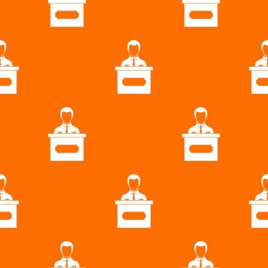 İşadamı veren sunum desen sorunsuz