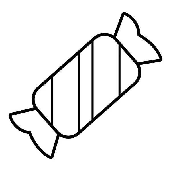 Godis-ikonen, linje dispositionsformat — Stock vektor