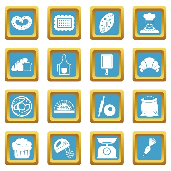 Fırın simgeler gök mavisi