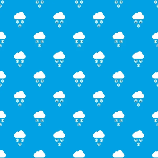Bulut ve kar taneleri sorunsuz mavi model