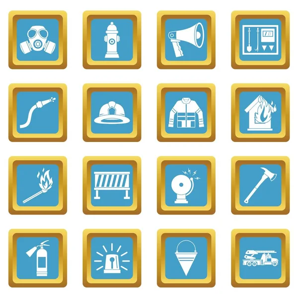 İtfaiyeci simgeler azure araçları