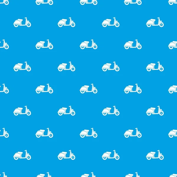 Motosiklet desen kesintisiz mavi