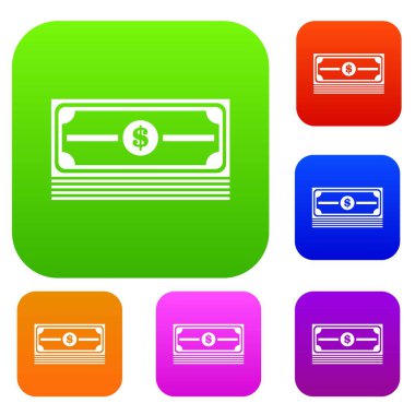 Dolar yığını koleksiyonu ayarla