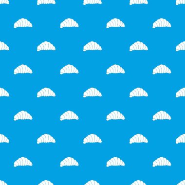 Kruvasan desen kesintisiz mavi