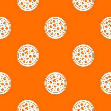 Zeytin ve mantar deseni sorunsuz ile pizza