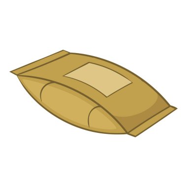 Çimento torbası simgesi, karikatür tarzı