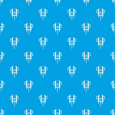 Boer matkap desen kesintisiz mavi