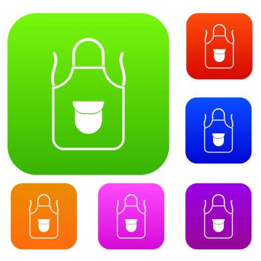 Önlük cep set renk koleksiyonu ile