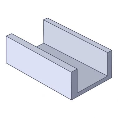 Metal profil simgesi, karikatür tarzı