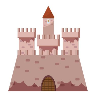 Royal castle simgesi, karikatür tarzı