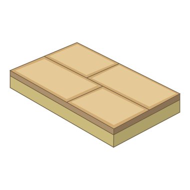 Simge, karikatür tarzı laminat