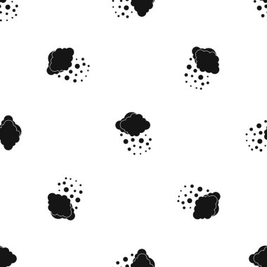 Dolu desen sorunsuz Siyah bulut