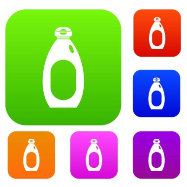 Krem şişe set renk koleksiyonu