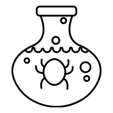 Kimyasal Böcek simgesini, anahat stili