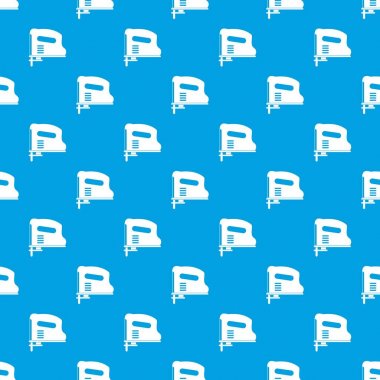 Pnömatik silah desen kesintisiz mavi