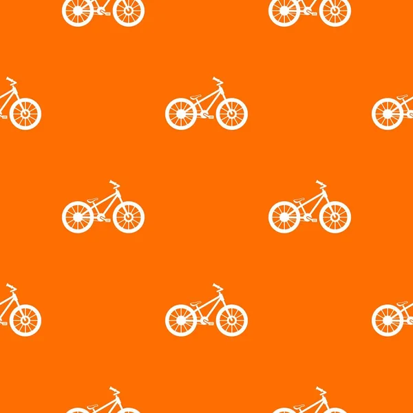 Bike pattern seamless — Stock Vector