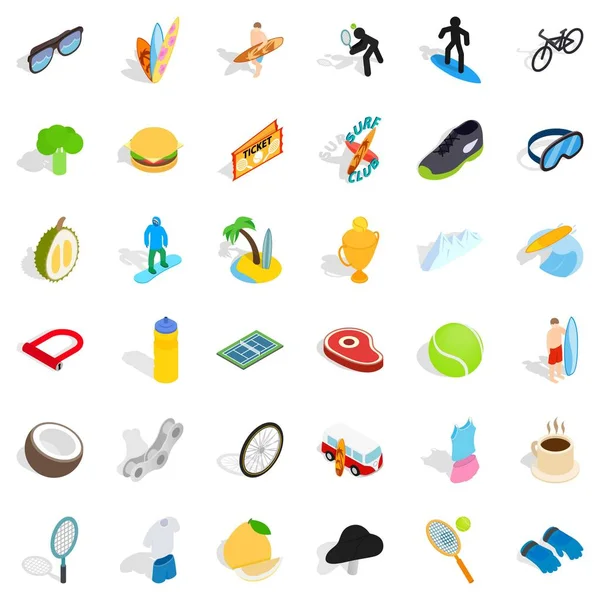 Zafer Icons set, izometrik stili