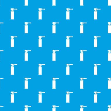 Gaz silindir desen kesintisiz mavi