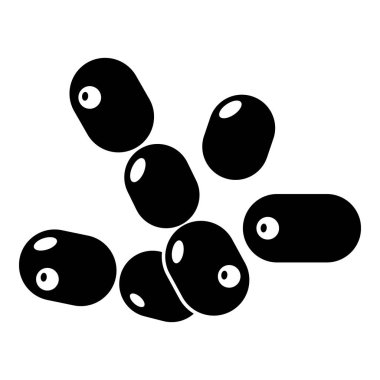 Coccus basili simgesi, basit tarzı