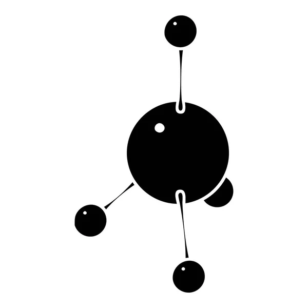 Піктограма ацетону, простий стиль — стоковий вектор