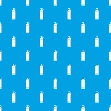 Sıkıştırılmış gaz konteyner desen kesintisiz mavi