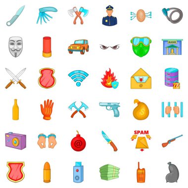 Koruma simgeler kümesi, karikatür tarzı