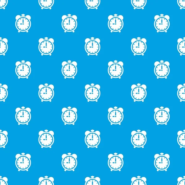 Çalar saat desen kesintisiz mavi