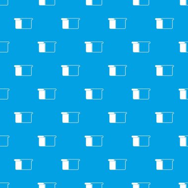 Beyaz ekmek desen kesintisiz mavi