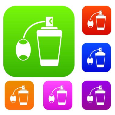 Retro parfüm koleksiyonu ayarla