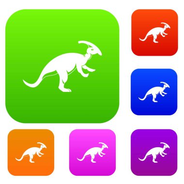 Parazavrolofus renk koleksiyonu ayarla