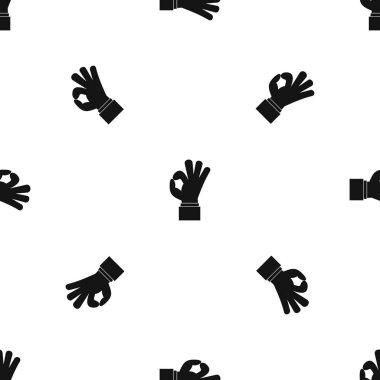 Tamam jest desen sorunsuz siyah