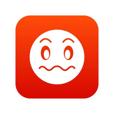 Şüpheli ifade dijital kırmızı