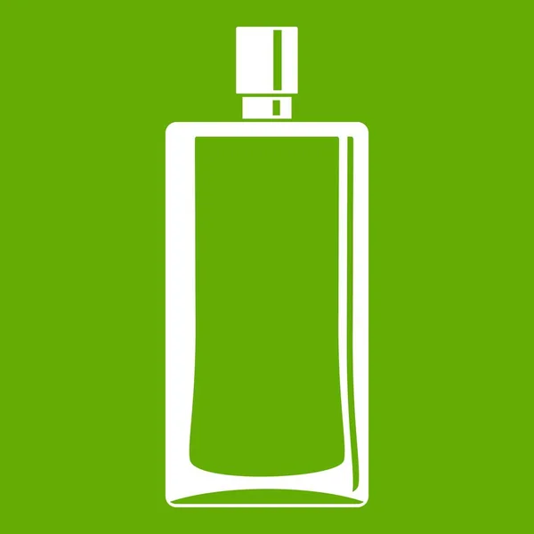 Scent bottle icon green — Stock Vector