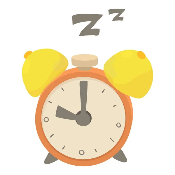 Alarm clock icon, cartoon style — Stock Vector