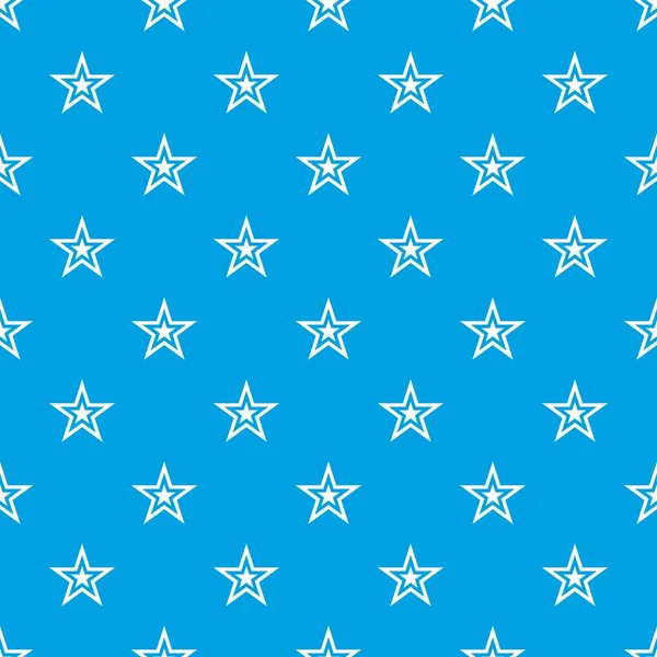 Yıldız deseni kesintisiz mavi