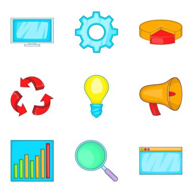 NET veri simgeler kümesi, karikatür tarzı