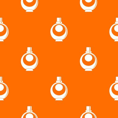 Zarif kadın parfüm yuvarlak cam şişe desen sorunsuz