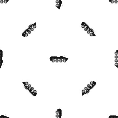 Ordu savaş tankı desen sorunsuz black