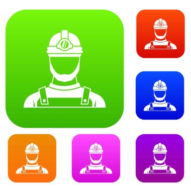 Erkek madenci koleksiyonu ayarla