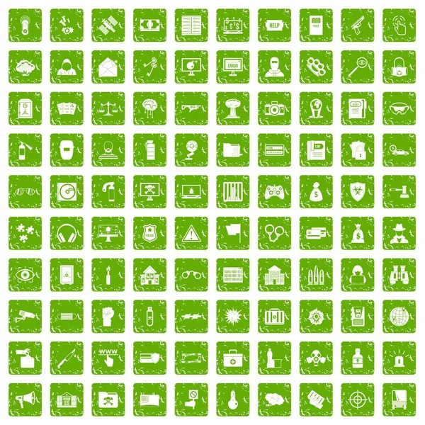 simgeler kesmek 100 grunge yeşil ayarla