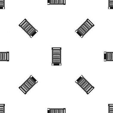 İçecek içecekler desen sorunsuz siyah buzdolabı