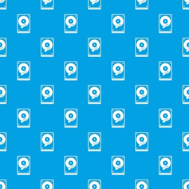 HDD desen kesintisiz mavi