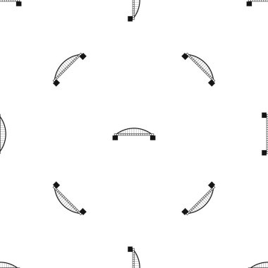 Köprü desen sorunsuz siyah