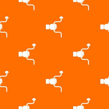 Vintage el matkap adam el desen sorunsuz