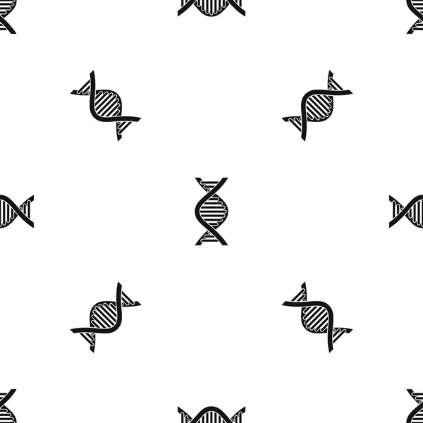 DNS strand minta varrat nélküli fekete — Stock Vector