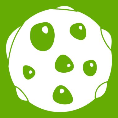 Yalnız gezegen simgesi yeşil