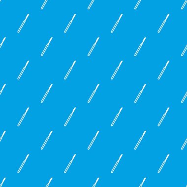 Neşter desen kesintisiz mavi