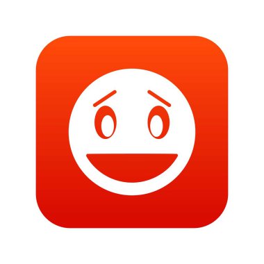 Şaşkın ifade dijital kırmızı